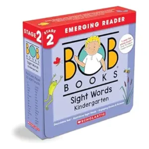 bob books: sight words kindergarten
