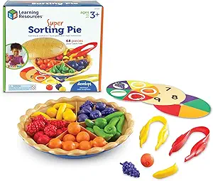 pie clasificador de colores