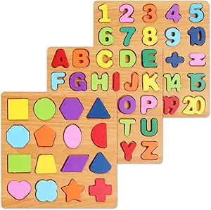set abc, números y formas