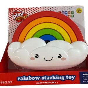 rainbow stacking toy