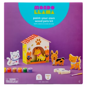 Paint your own wood kit