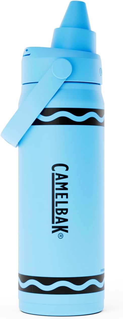 Bote de Acero Inoxidable Azul Crayon - Imagen 2