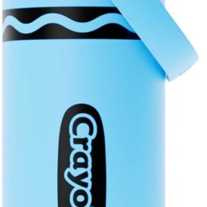 Bote de Acero Inoxidable Azul Crayon
