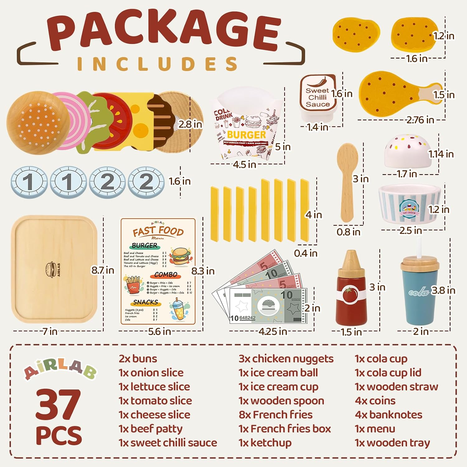 Set de Comida Rápida - Imagen 2